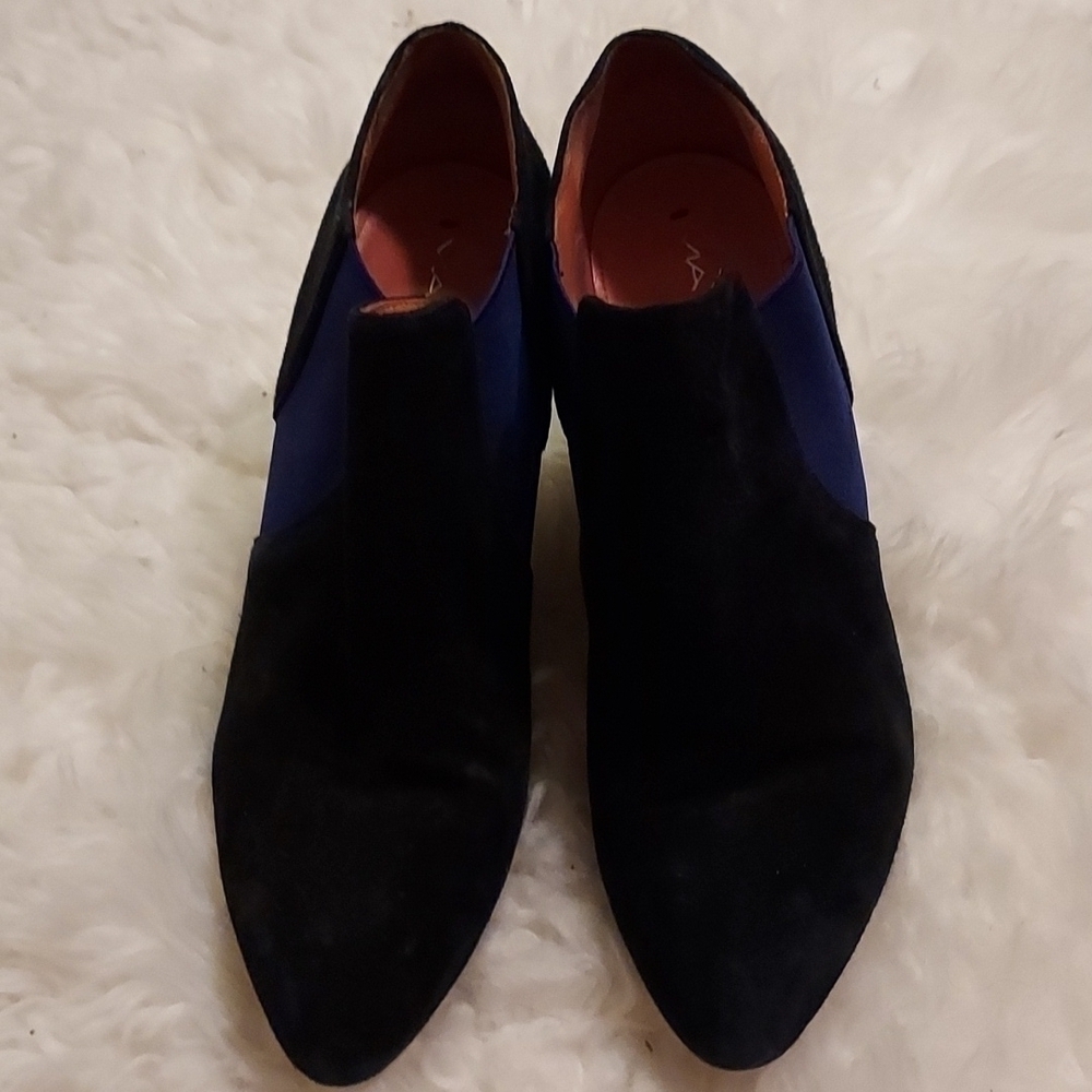 Via Spiga Blaire Pointed Toe Heeled Booties